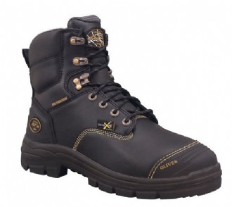 OLIVER 55-346 METGUARD SAFETY BOOTS - LACE UP