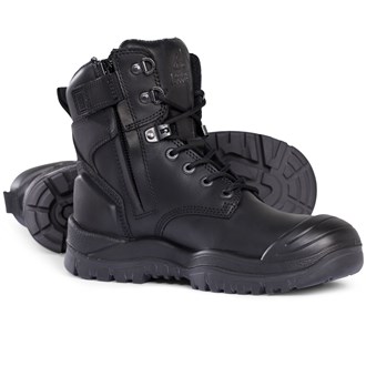 MONGREL 561020 HIGH ANKLE ZIPSIDER SAFETY BOOTS