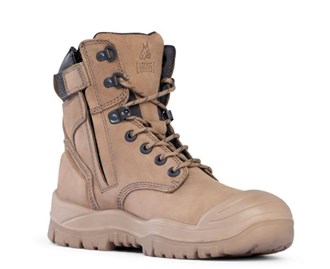 MONGREL 561060 HIGH SIDE SAFETY BOOTS - ZIP SIDE