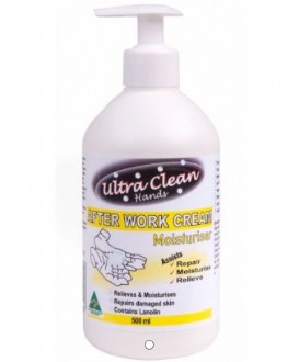 ULTRA CLEAN HANDS AFTER WORK MOISTURISING CREAM 500ml