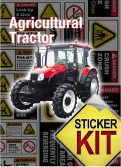 AGRICULTURE TRACTOR SAFETY STICKER KIT AGSS
