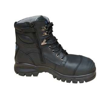 BLUNDSTONE 997 SAFETY BOOTS - ZIP SIDE