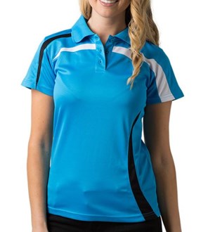 BE SEEN BSP2014L S/SL LADIES POLYESTER COOLDRY POLO
