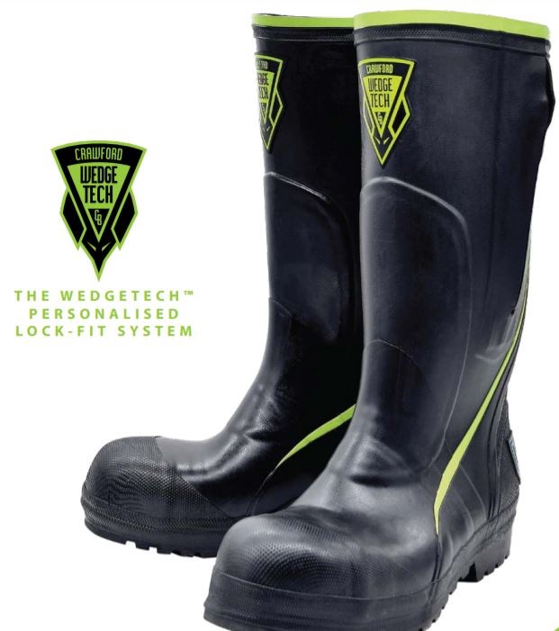 wedge gumboots