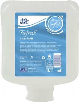 DEB STOKO CLR1L WASHROOM CLEAR FOAM WASH