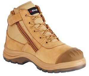 KING GEE K27100 TRADIE SAFETY BOOTS - ZIP SIDE