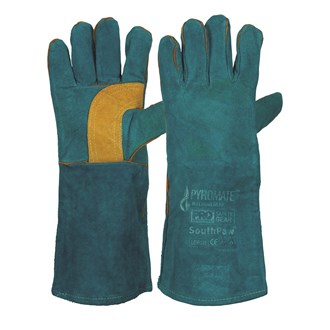 PROCHOICE PYROMATE LGW16E SOUTH PAW LEFT HAND PAIR WELDING GLOVES