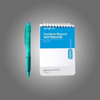 ACCIDENT REPORT NOTE BOOK WITH PENCIL