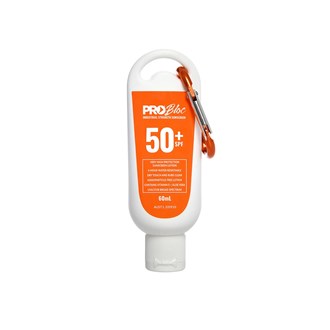 PROBLOC SPF50+ SUNSCREEN SQUEEZE BOTTLE WITH CARABINER - 60ML