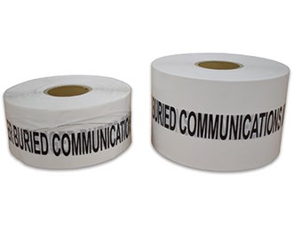 COMUNICATIONS UNDERGROUND MARKER TAPE -150MM X 500M