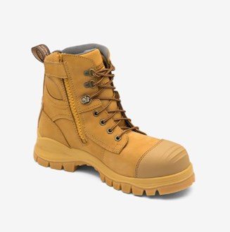 BLUNDSTONE 992 SAFETY BOOTS - ZIP SIDE