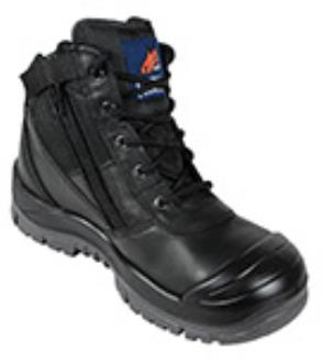 MONGREL 461020 ZIP SIDE SAFETY BOOT WITH SCUFF CAP