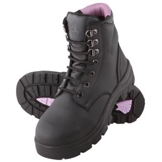 STEEL BLUE 512702 ARGYLE LADIES SAFETY BOOTS - LACE UP
