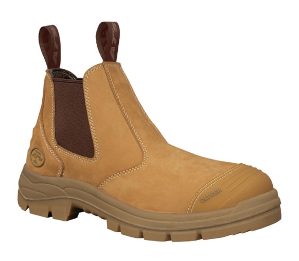 oliver work boots slip on