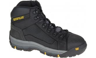 CAT FOOTWEAR CONVEX MID SIDE SAFETY BOOTS-ZIP SIDE P720055