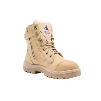 STEEL BLUE 312661 SOUTHERN CROSS ZIP SCUFF SAFETY BOOTS