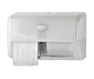 ROYAL TOUCH 33040 COMPACT LITTLE JUMBO/TOILET ROLL DISPENSER