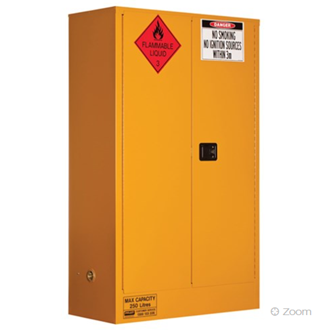 PRATT 5545AS 250L FLAMMABLE LIQUID STORAGE CABINET 