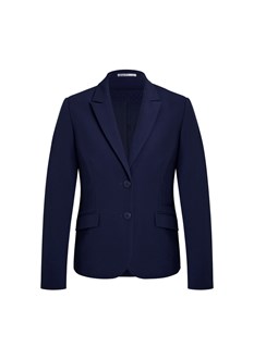 BIZ CORPORATES 60719 SIENA WOMENS TWO BUTTON MID LENGTH JACKET