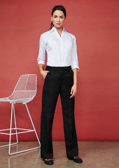 BIZ COLLECTION WOMENS DETRIOT FLEXI-BAND PANT