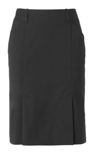 NNT CAT26A WOMENS P/V STRETCH PLEAT STRAIGHT SKIRT