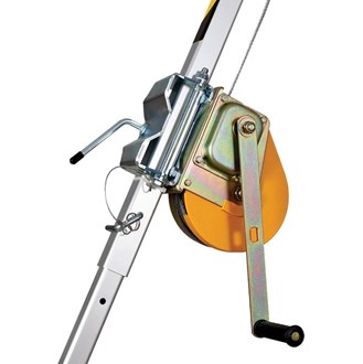 ZERO RUP-502 WINCH WITH PULLEY & MOUNTING BRACKET-20MTR