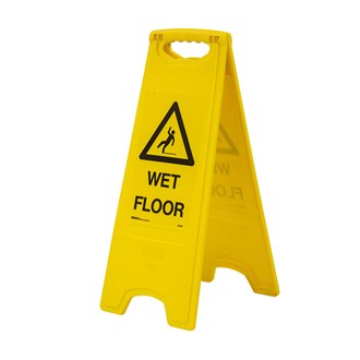 FLOOR STAND SIGN - WET FLOOR - 670MM