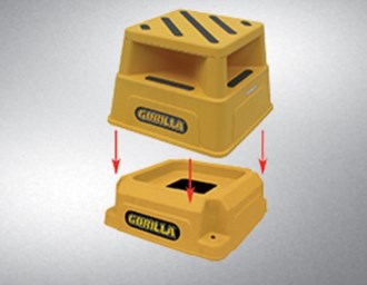 GORILLA INDUSTRIAL SAFETY STEP WHEEL KIT