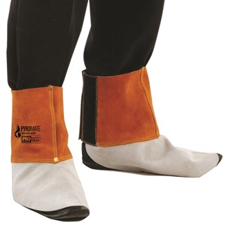 PYROMATE WSV CHROME LEATHER WELDERS SPATS