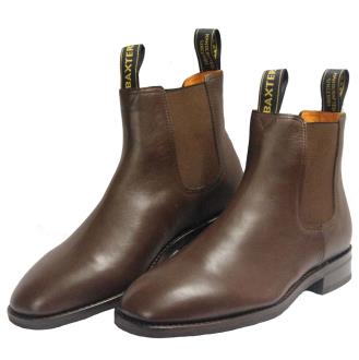 BAXTER DROVER DRESS BOOTS - WELT RUBBER SOLE