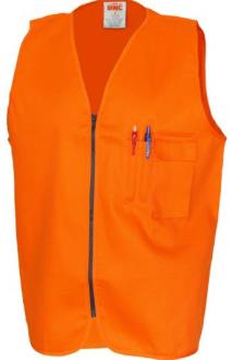 DNC 3403 PATRON SAINT HI VIS FR/ARC RATED COTTON SAFETY VEST