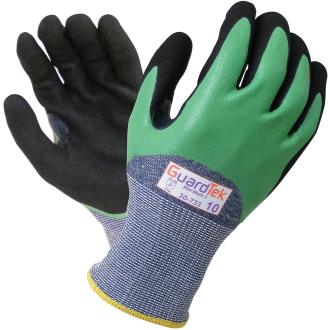 GUARDTEK 30-733 WET WORK CUT 3 LIQUID RESISTANT GLOVES
